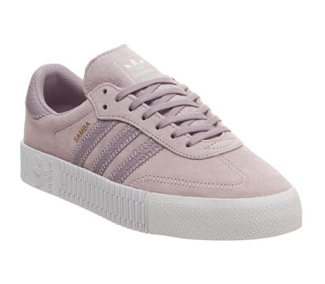 adidas weiß rosa|adidas samba rose trainers.